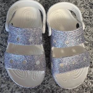 Girl’s Croc sandals size 10 toddler